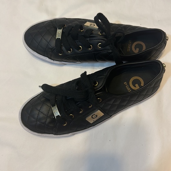 G BY GUESS Backer Sneakers color black sz 9.5M - Picture 7 of 9